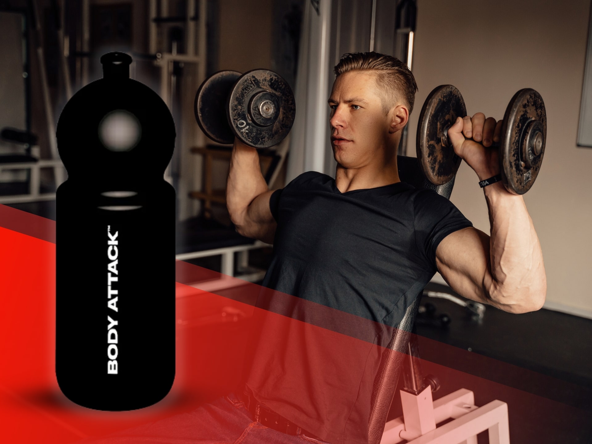 Trinkflasche Body Attack 500ml