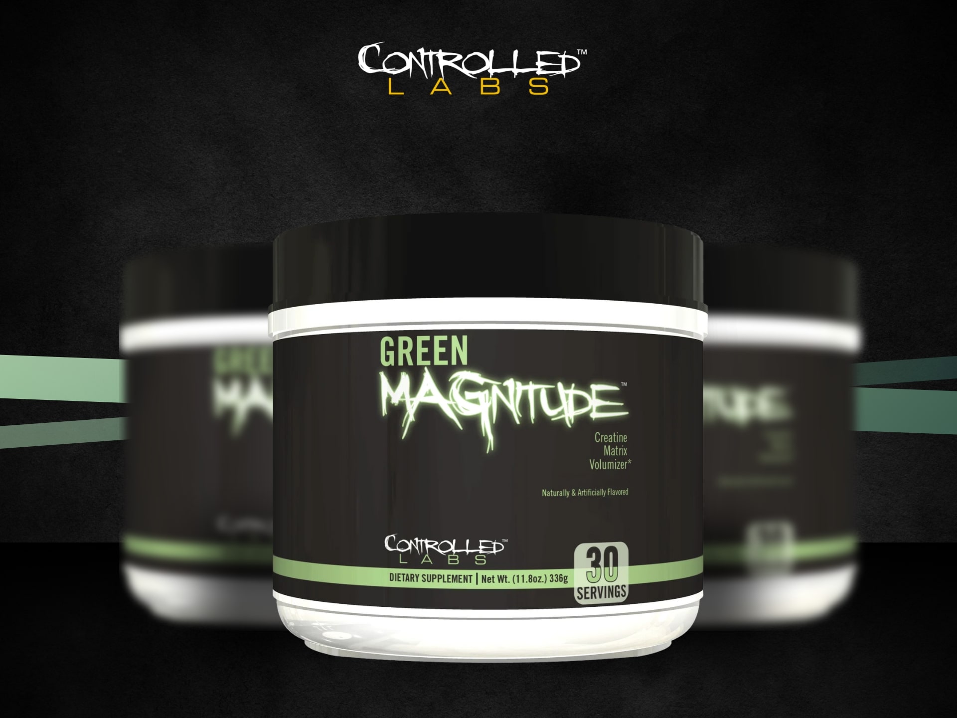 Controlled Labs Green Magnitude 336 g Sour Green Apple