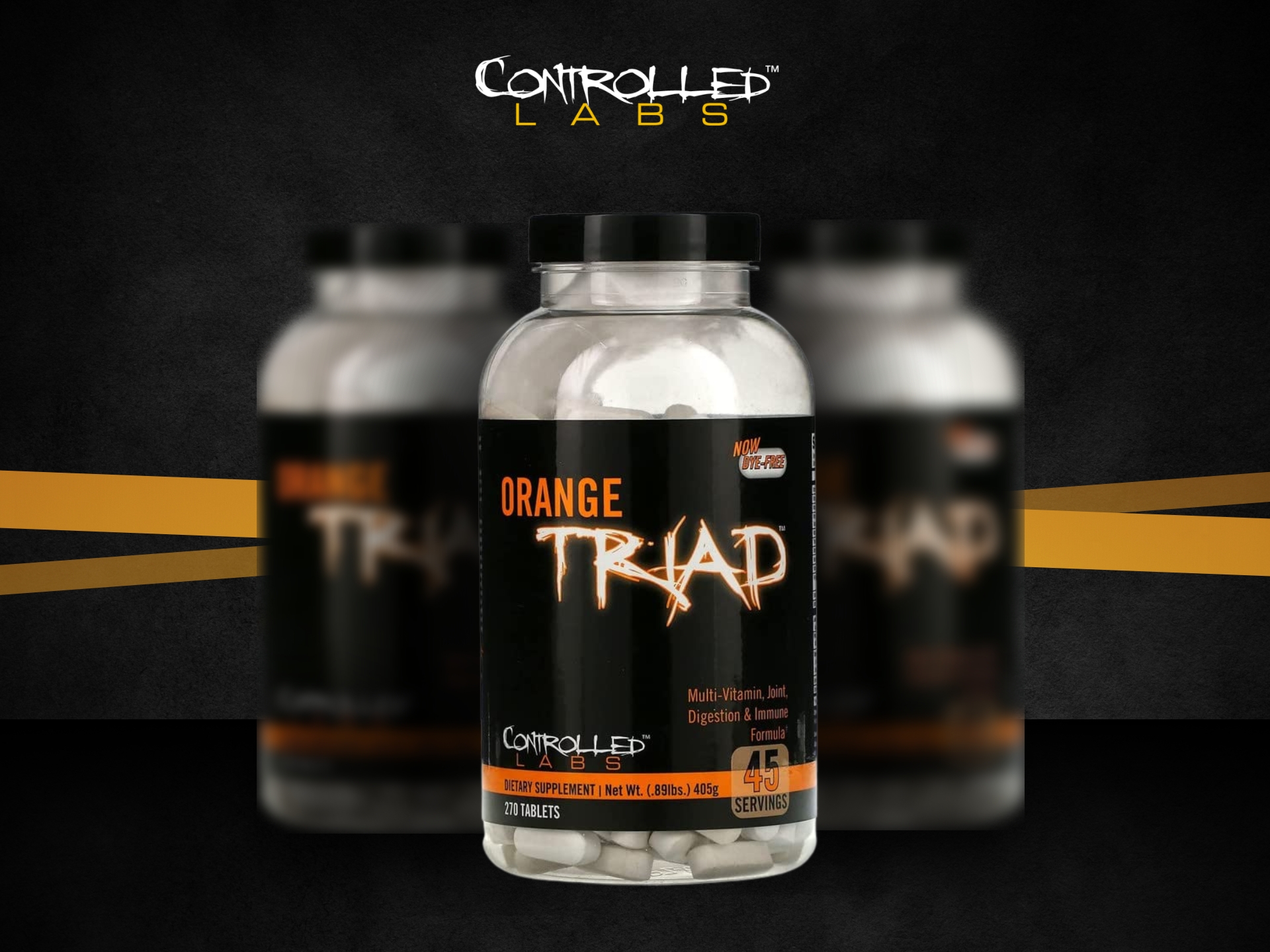 Controlled Labs Orange Triad 270 Tabs