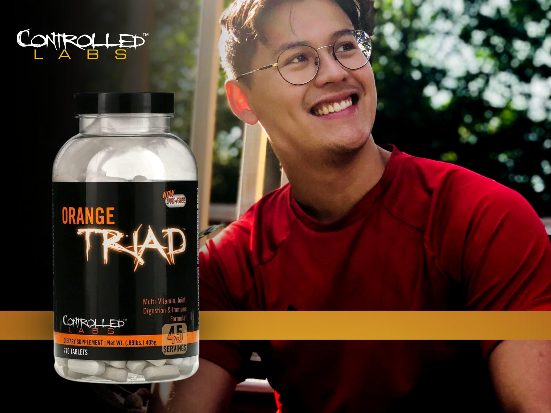 Controlled Labs Orange Triad 270 Tabs