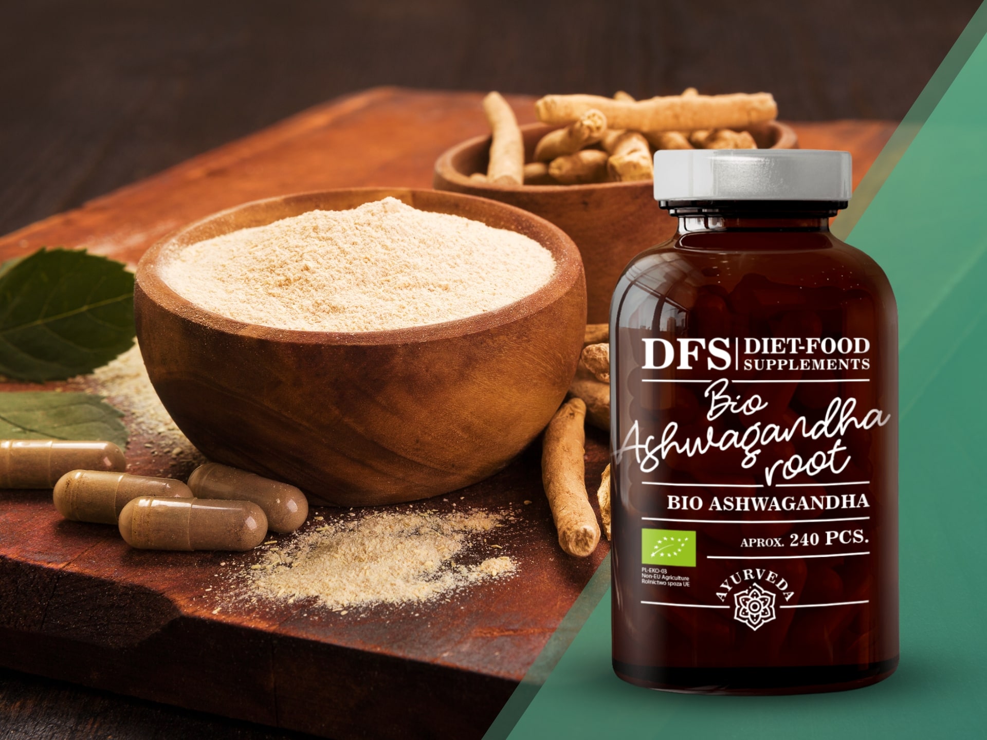 Diet Food Bio Ashwaganda