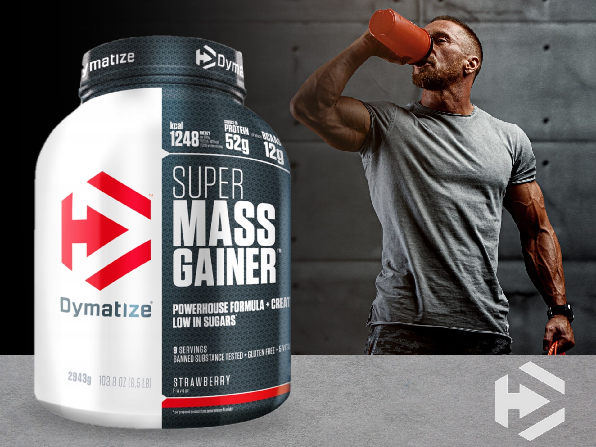 Super Mass Gainer - Nahrungsergänzungsmittel für Masse