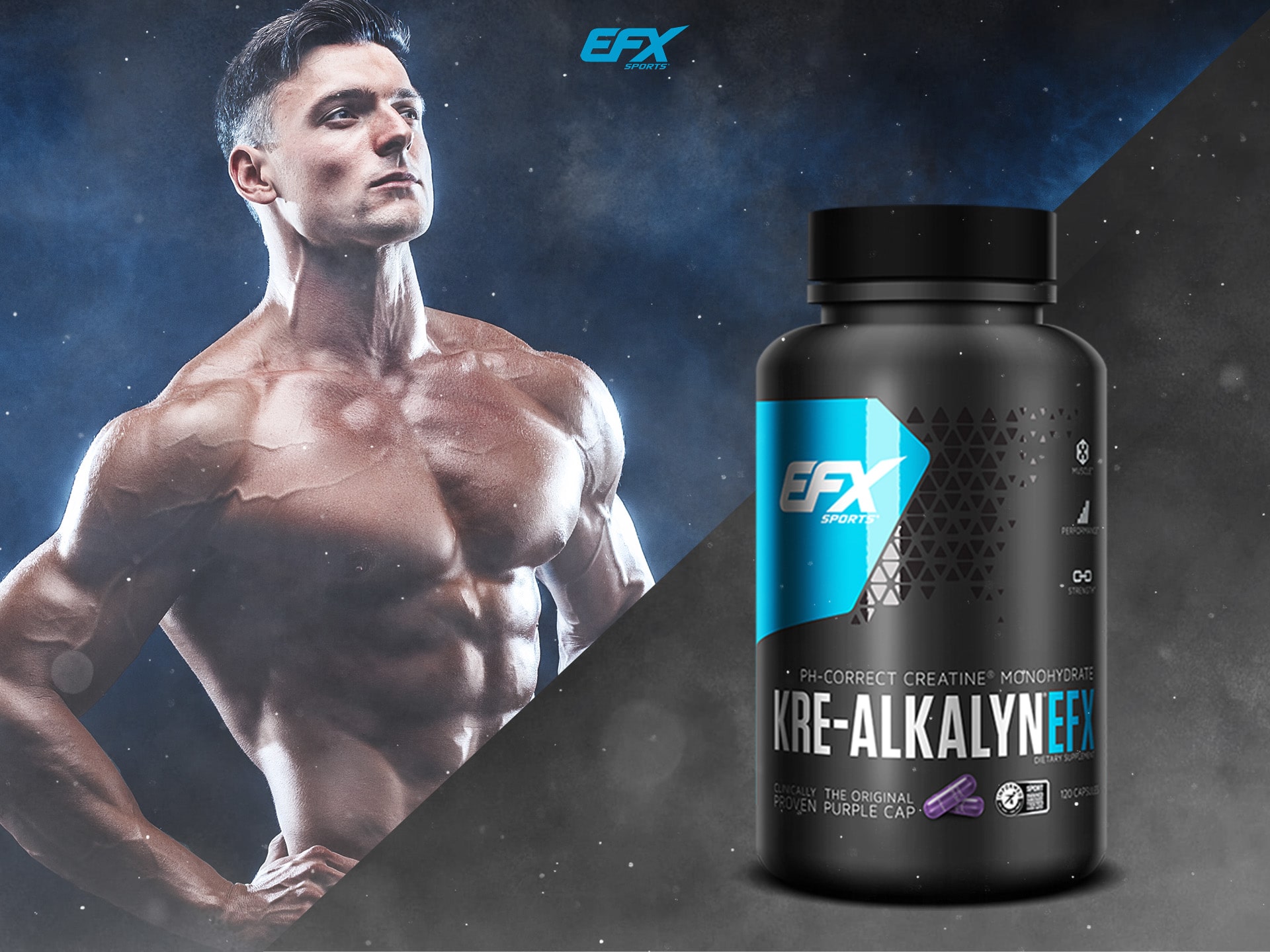 Gepuffertes Kreatin Kre-Alkalyn - Kraft, Ausdauer, ohne Ladephase