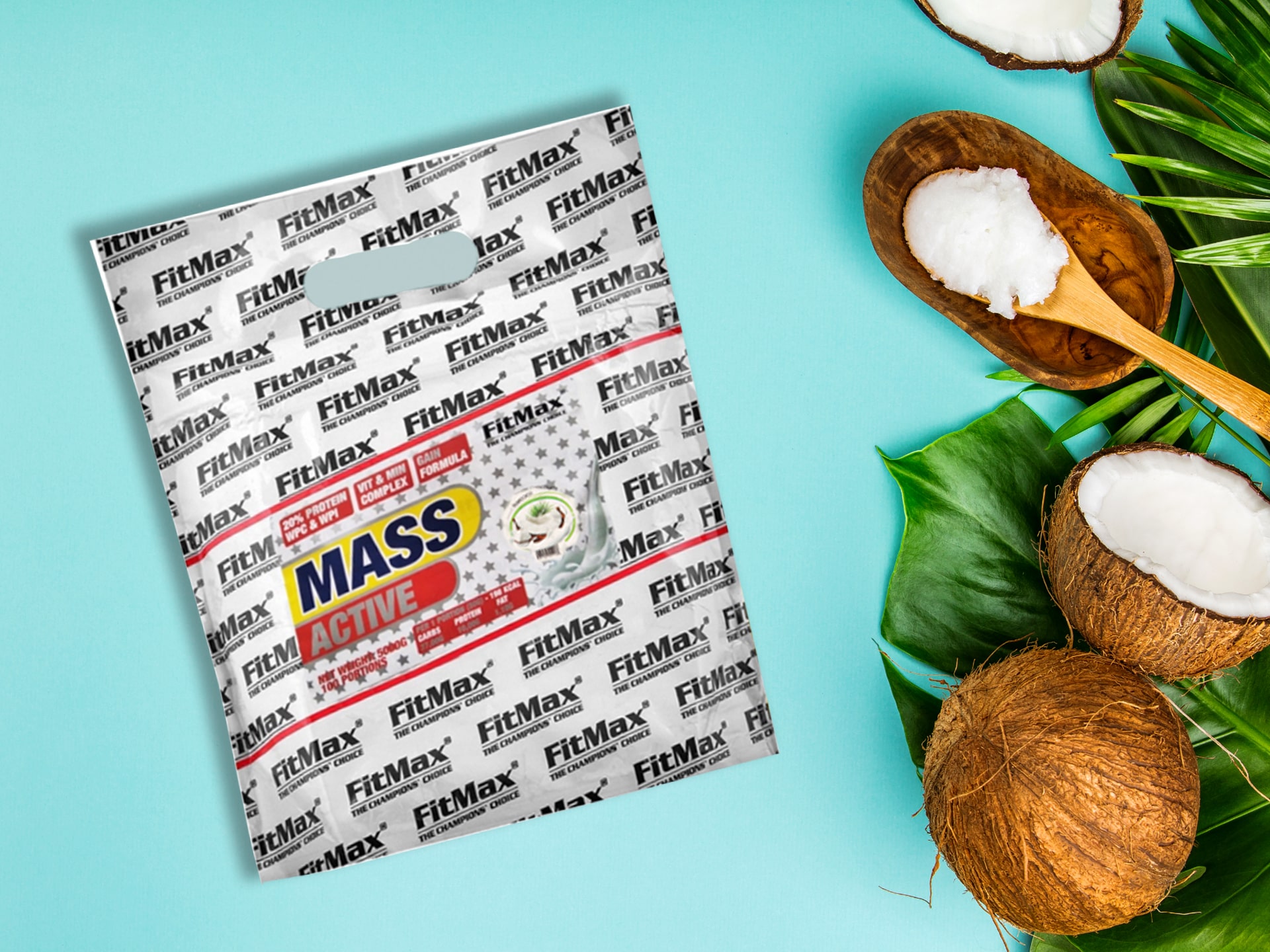 FitMax - MassActive - Nahrungsergänzung zur Steigerung der Muskelmasse und besseren Regeneration