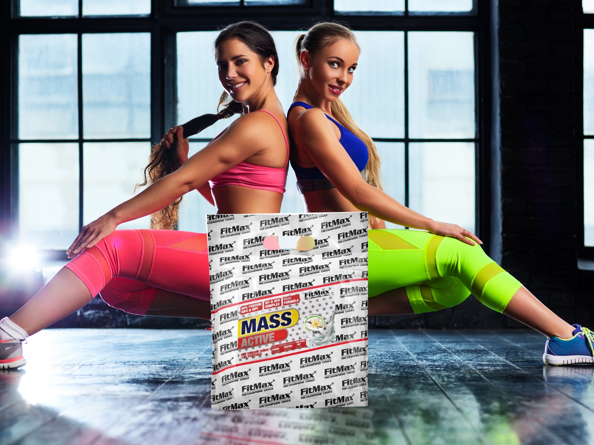 FitMax - Mass Active - Gainer mit 20% Proteinanteil