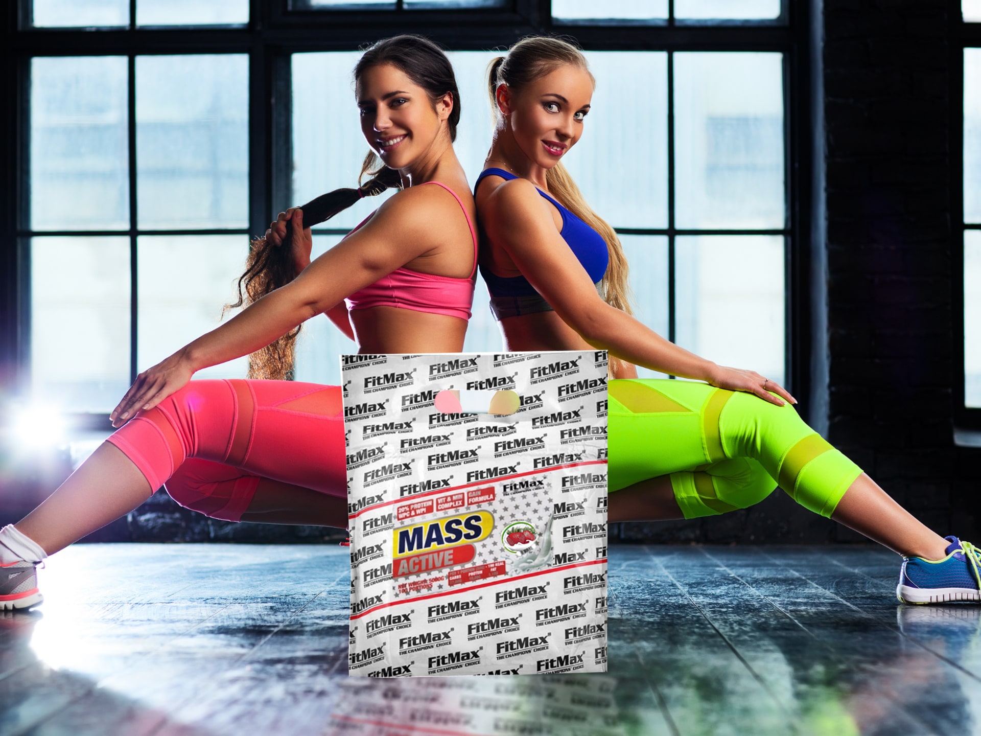 FitMax - Mass Active - Gainer mit 20% Protein