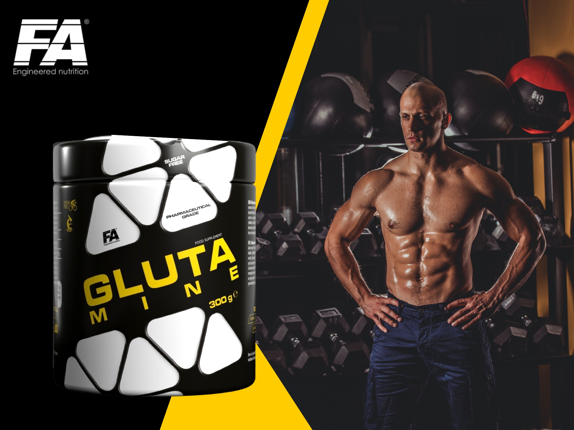 Fitness Authority Glutamine 300g