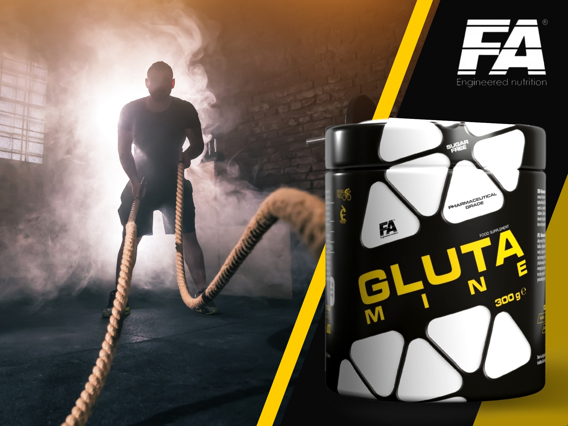 Fitness Authority Glutamine 300g