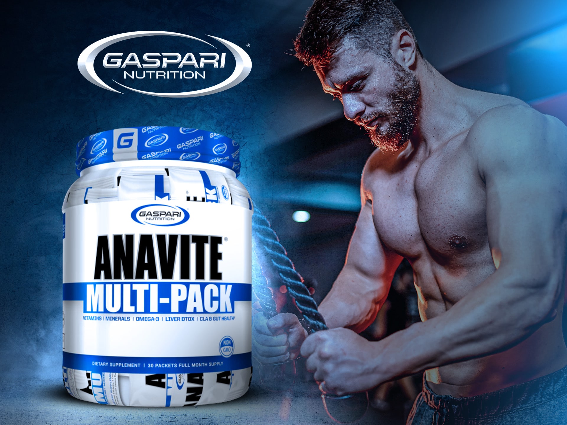 Anavite Multi Pack - Vitamine, Mineralien, Leberunterstützung und Verdauung, Probiotika