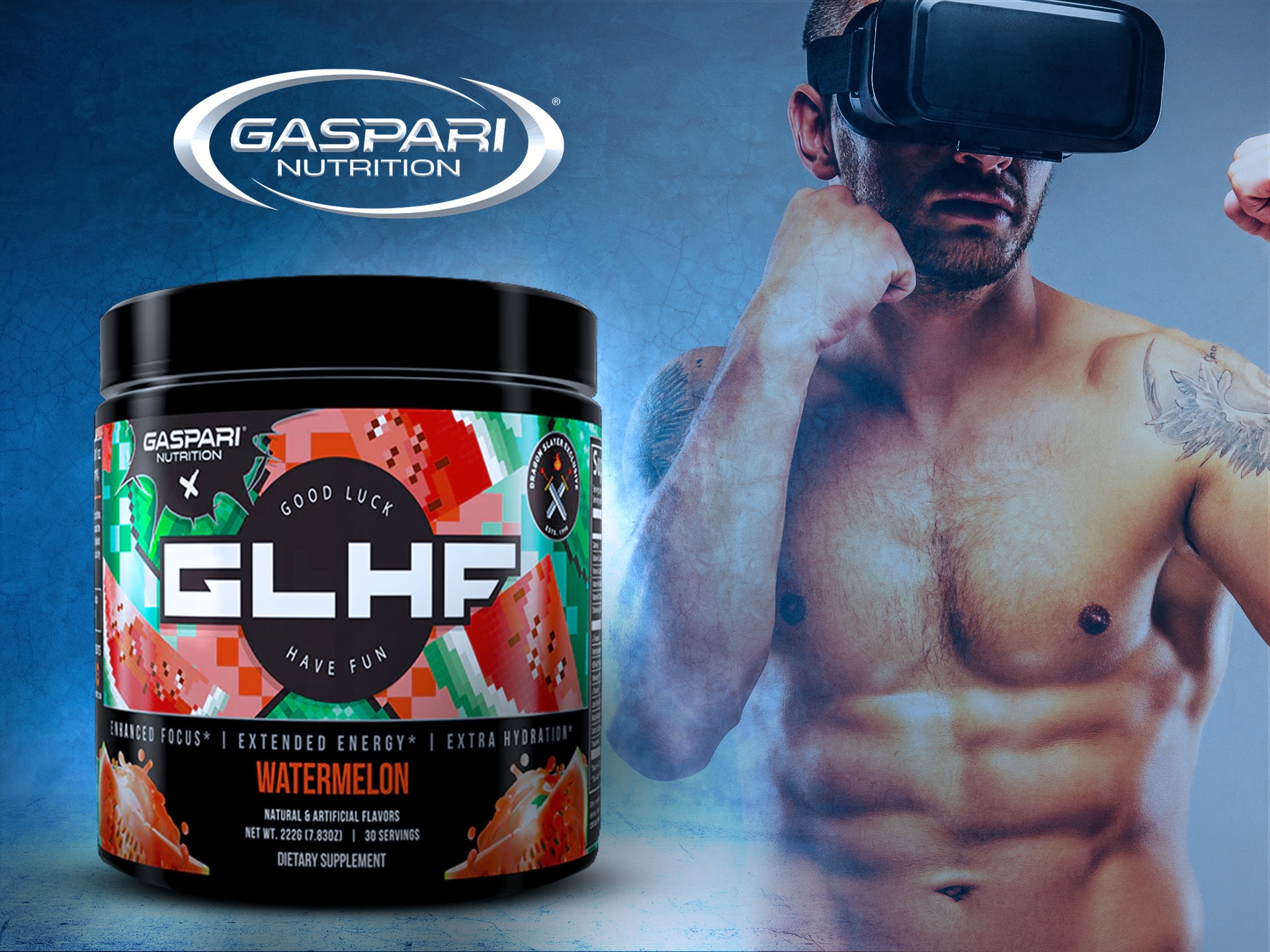 GLHF Gamer Energy - Pre-Workout für Gamer