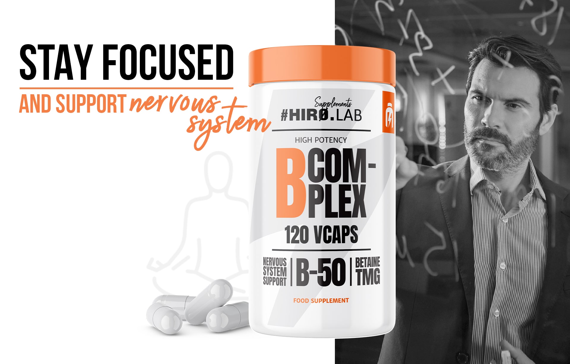 B-Vitamine mit Inositol, Cholin und Betaine TMG