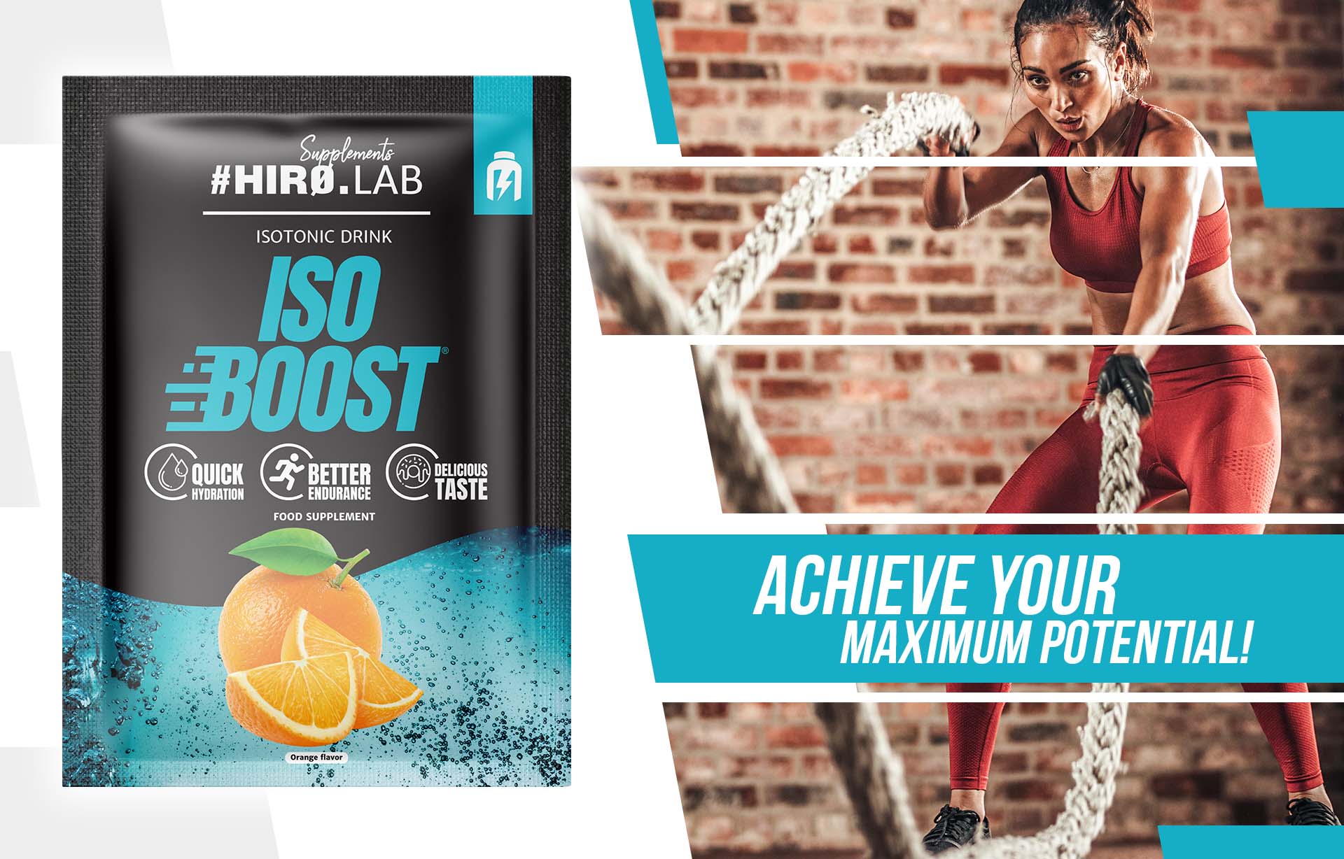 Iso Boost - Weg zu effektiver Hydratation während des Trainings