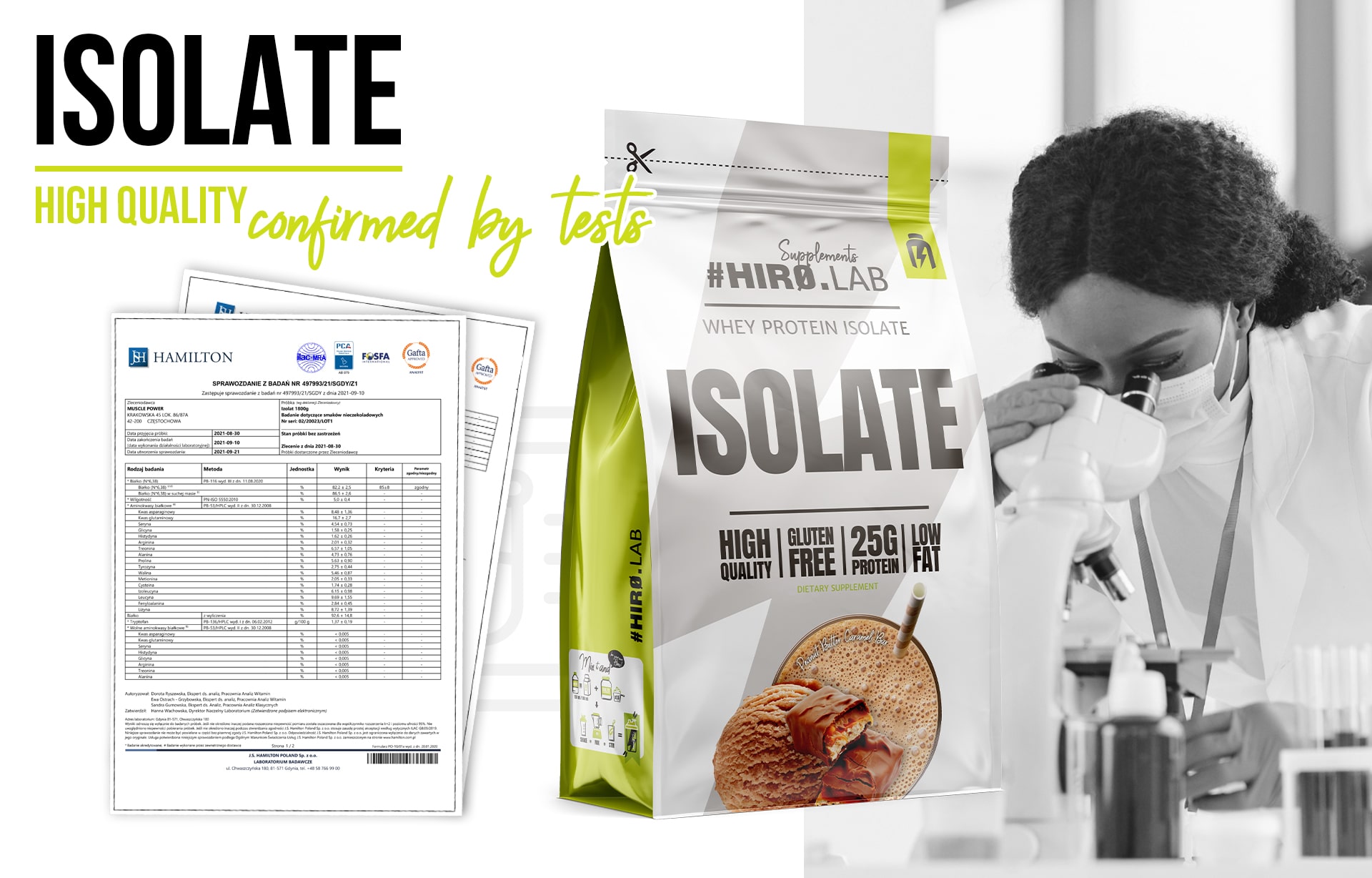 Hiro.lab - getestete Proteinergänzung