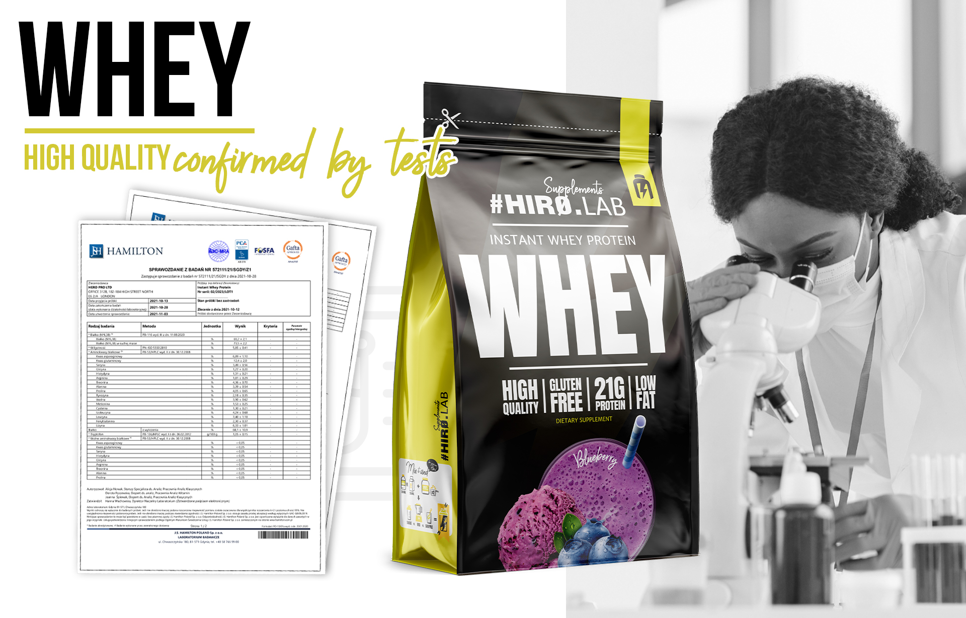 Hiro.Lab - Supplements getestet auf Qualität