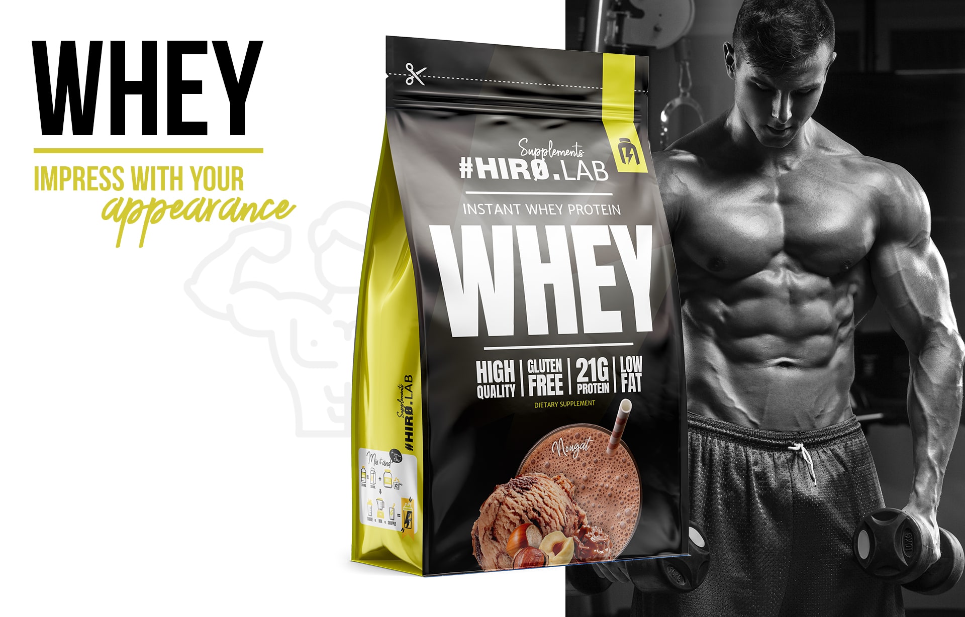 Hervorragende Löslichkeit des Hiro-Proteins