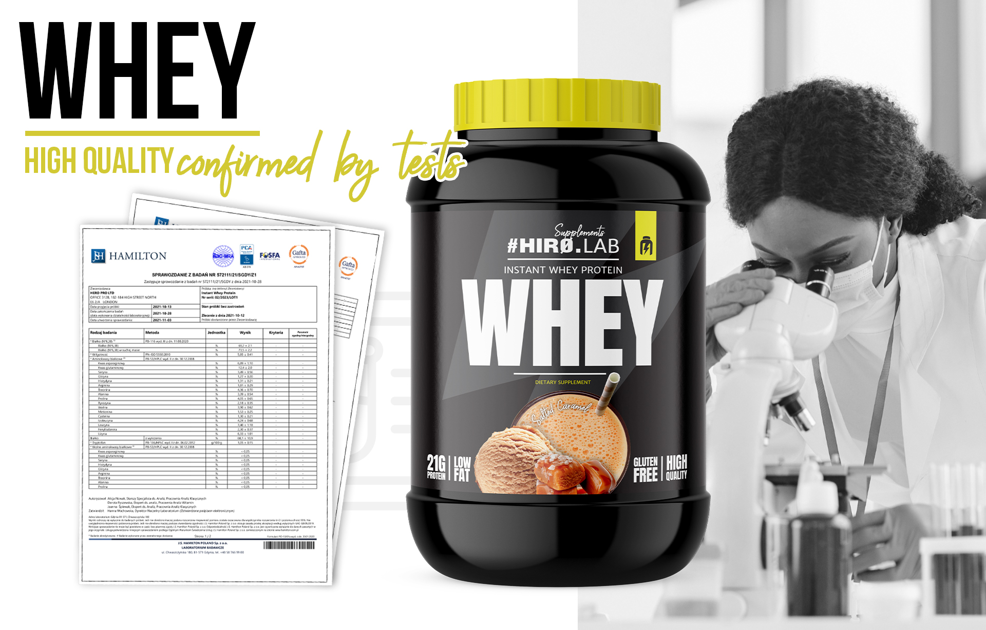 Hiro.Lab - auf Qualität getestete Supplements