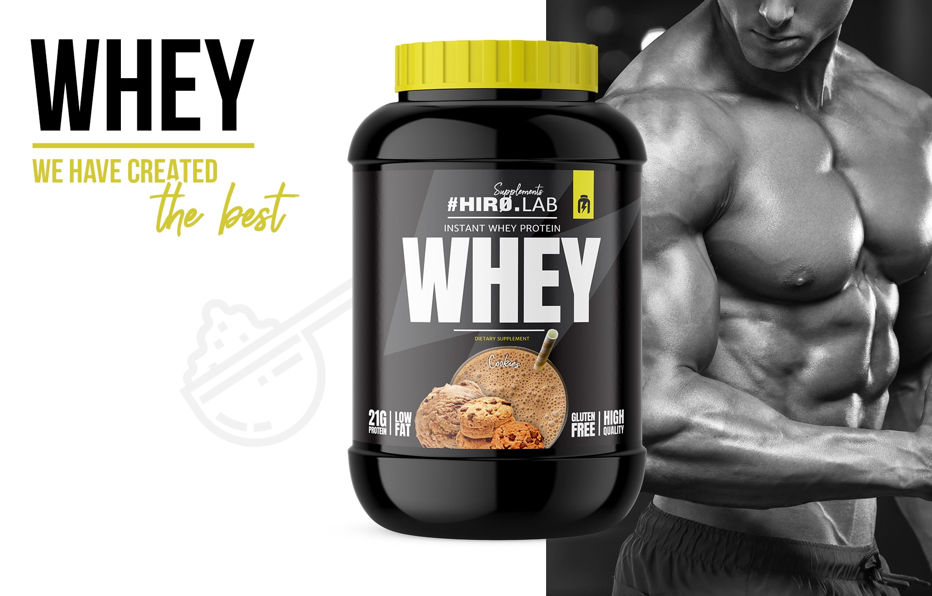Ergänzung von Hiro.Lab - Bestes Protein Supplement