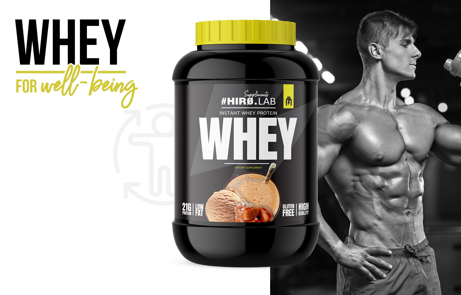 Hiro.Lab Protein Isolate - mild für den Magen
