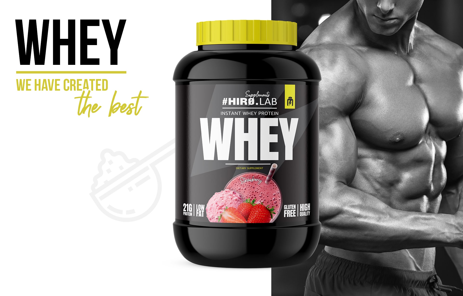Präparat von Hiro.Lab - bestes Proteinpräparat