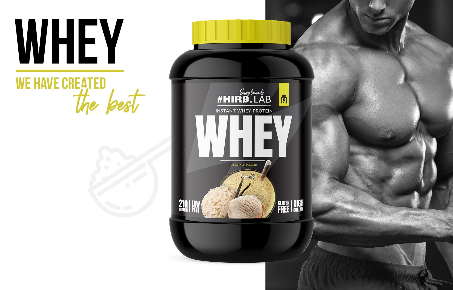 Supplement von Hiro.Lab - Beste Protein-Ergänzung