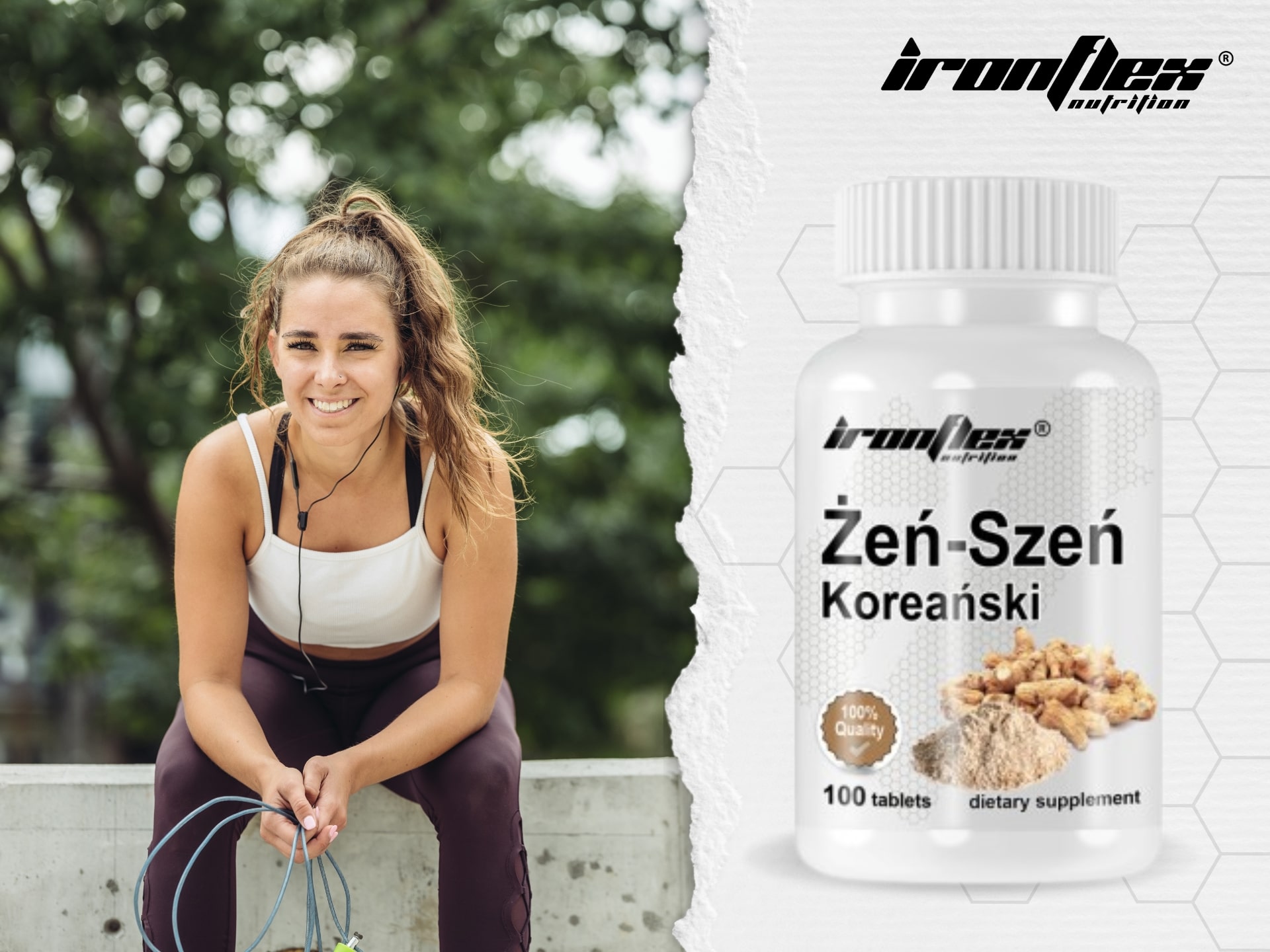 żeń szeń ironflex