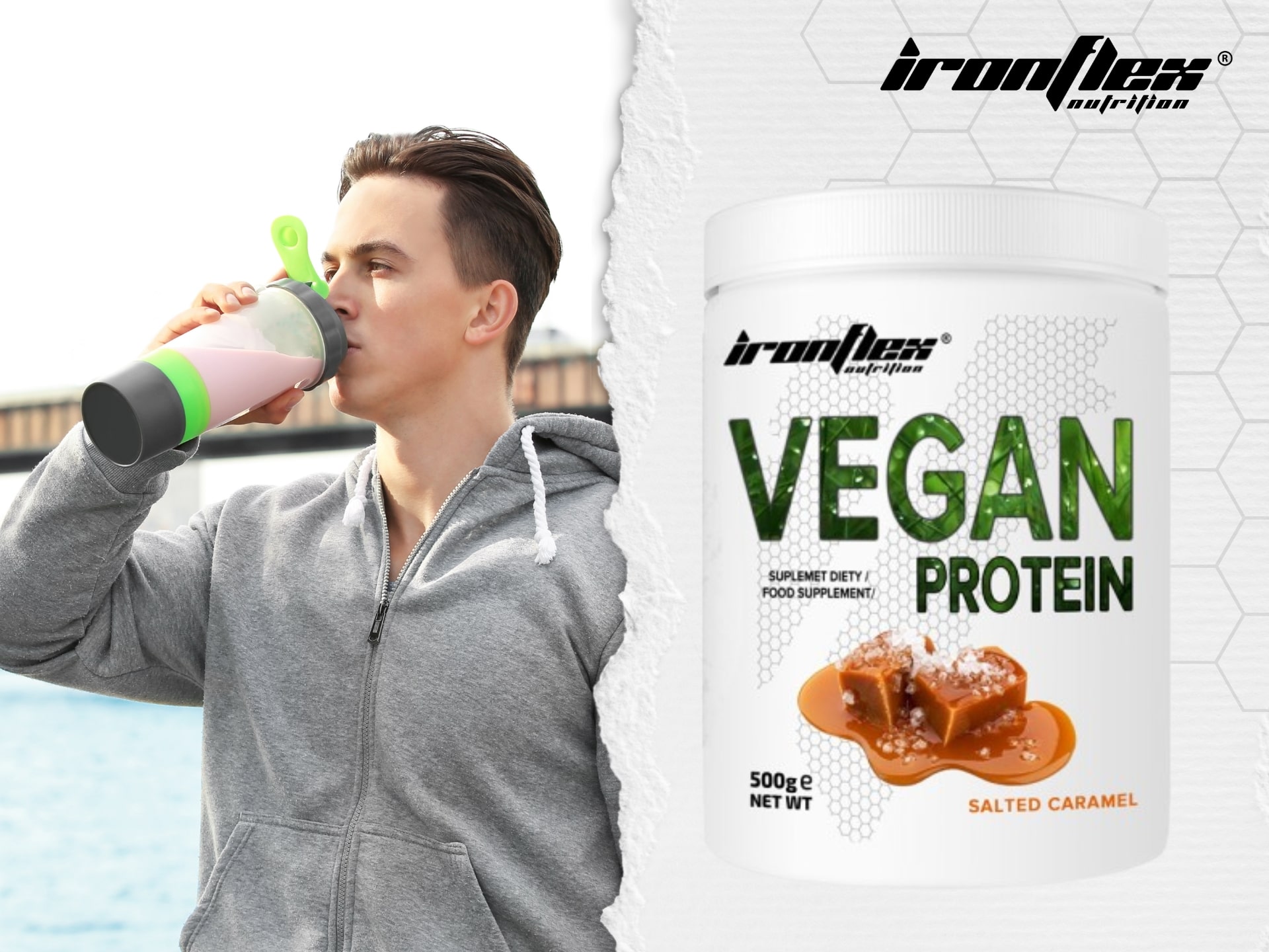 IronFlex - Vegan Protein - veganes Protein