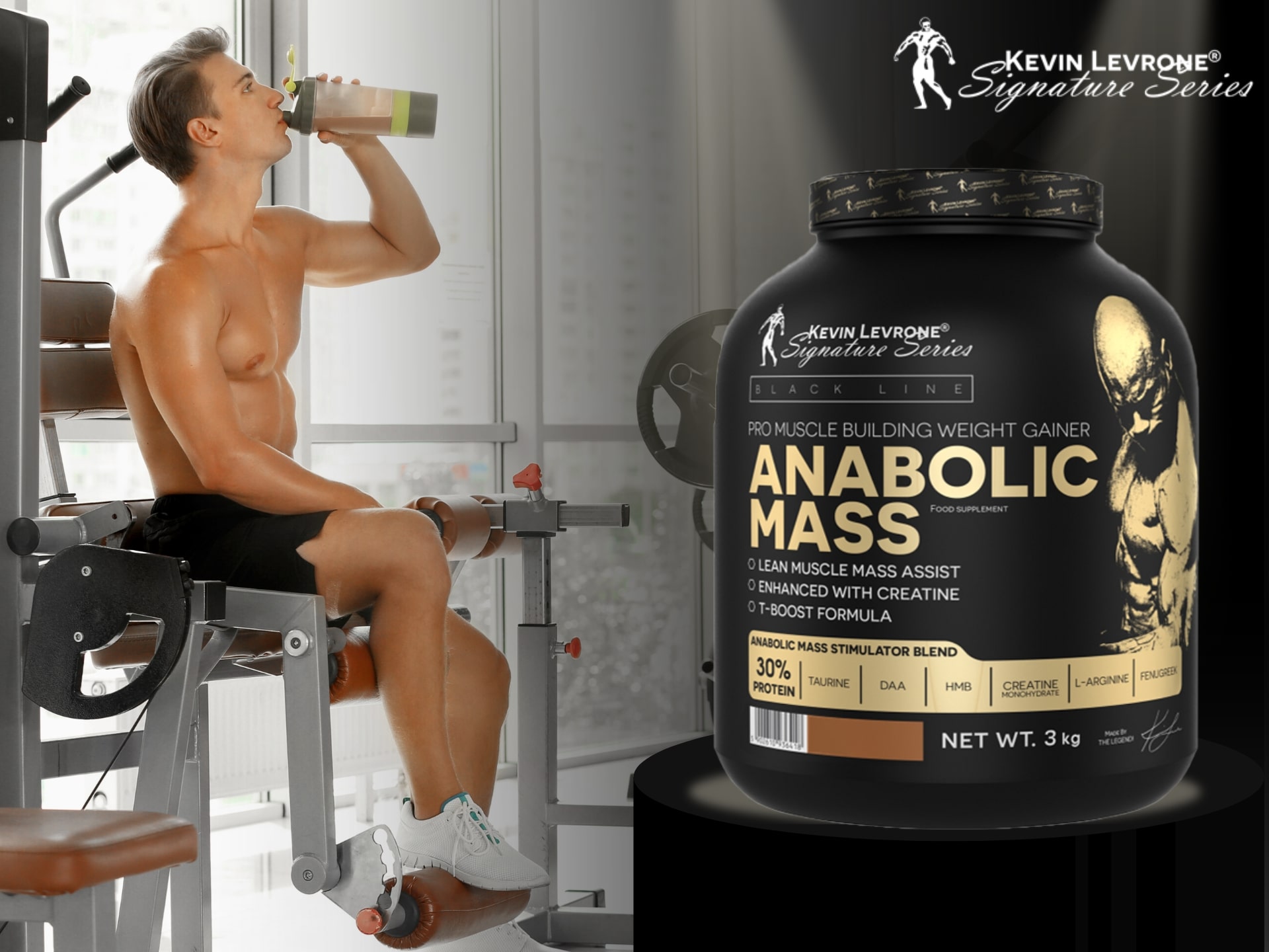 Kevin Levrone - Massezuwachs - maximaler Muskelmassenaufbau