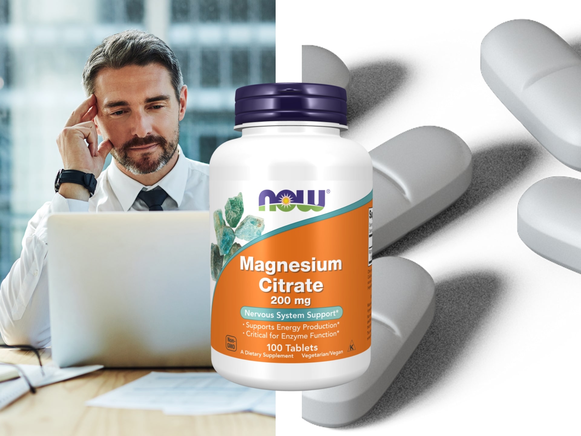 NOW - Magnesiumcitrat