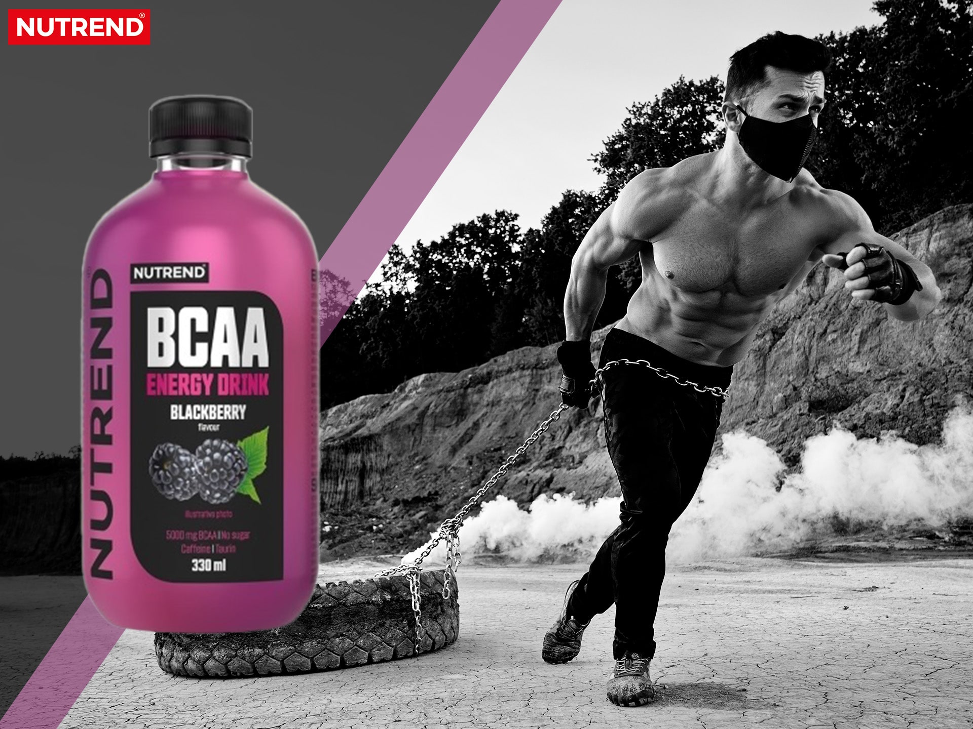 BCAA Energy Drink - aminokwasy z kofeiną