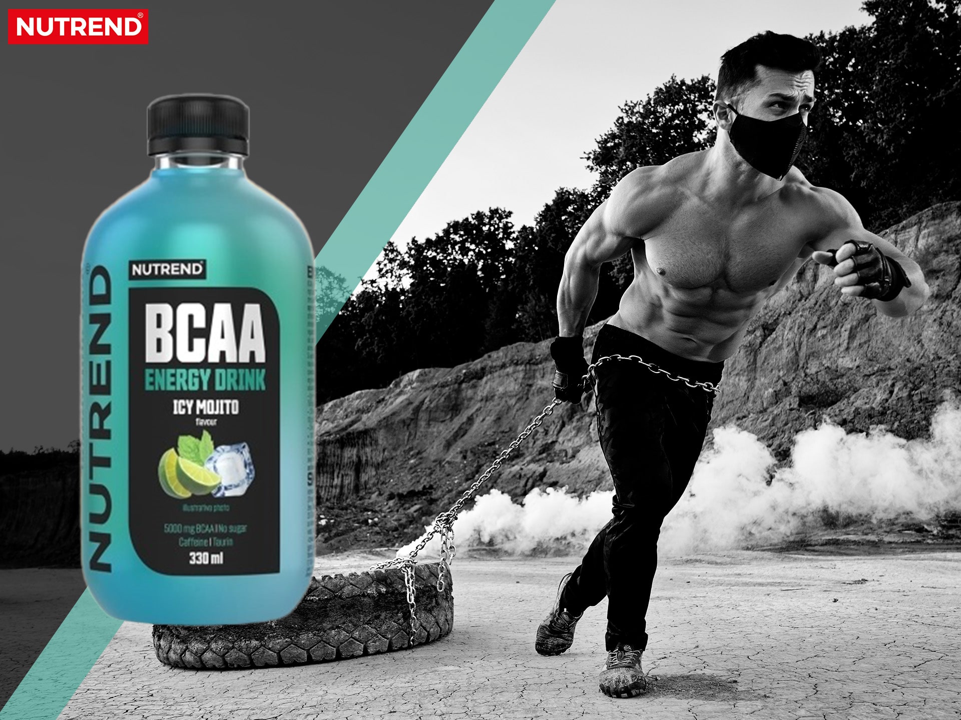 BCAA Energy Drink - aminokwasy z kofeiną