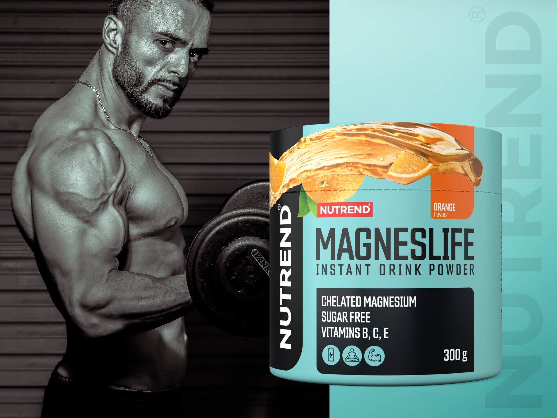 Nutrend Magneslife Instante drink powder 300g