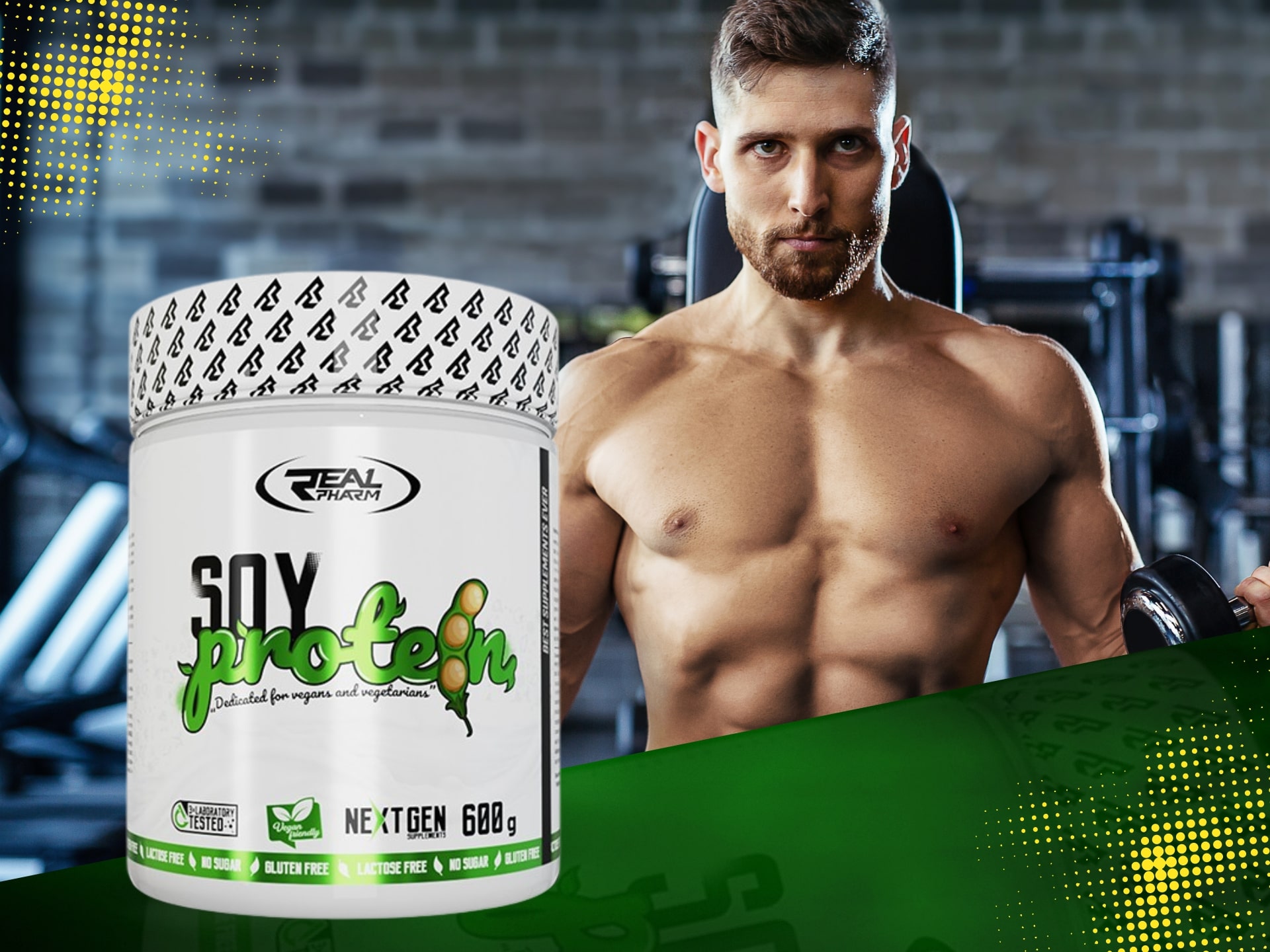 Real Pharm - Soy Protein - Sojaproteinisolat