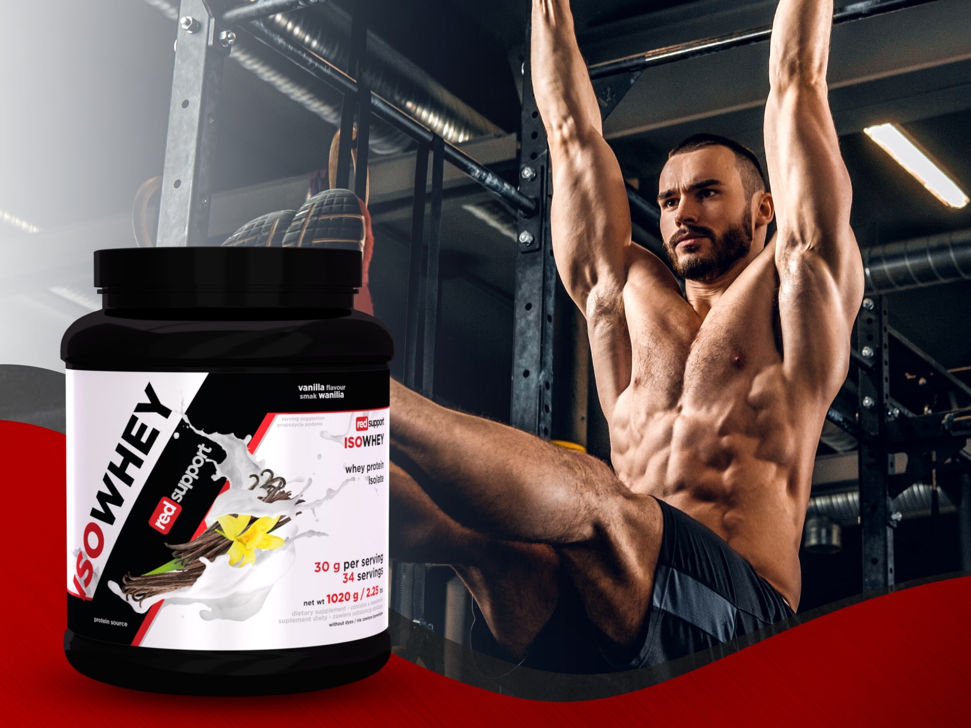 IsoWhey - Molkeproteinisolat - Muskelmasse und Regeneration