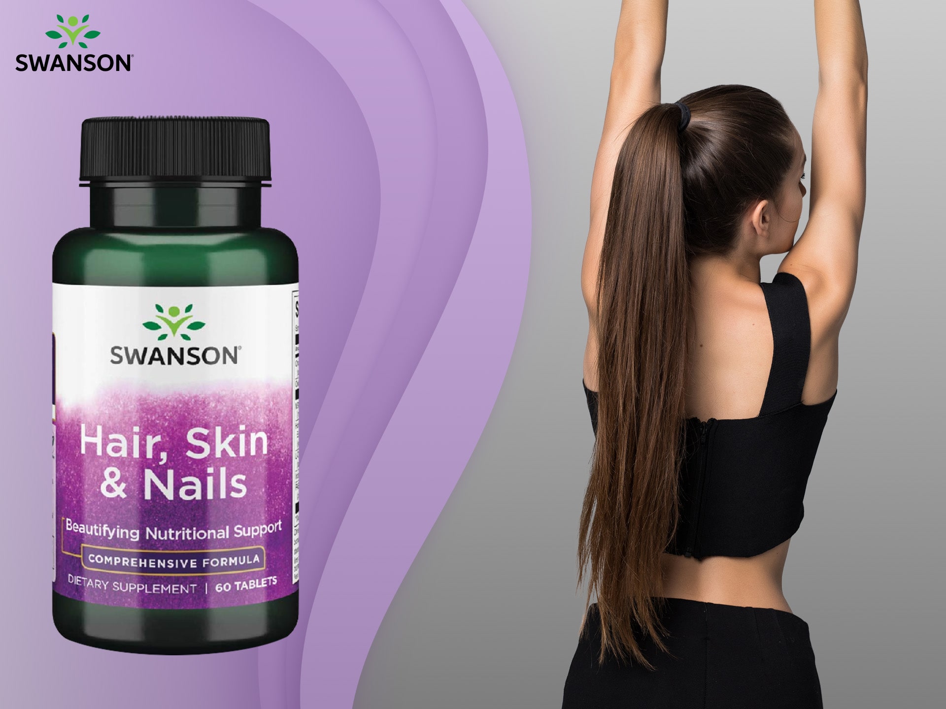 Swanson Hair Skin Nails - Unterstützung der Gesundheit von Haaren, Haut und Nägeln