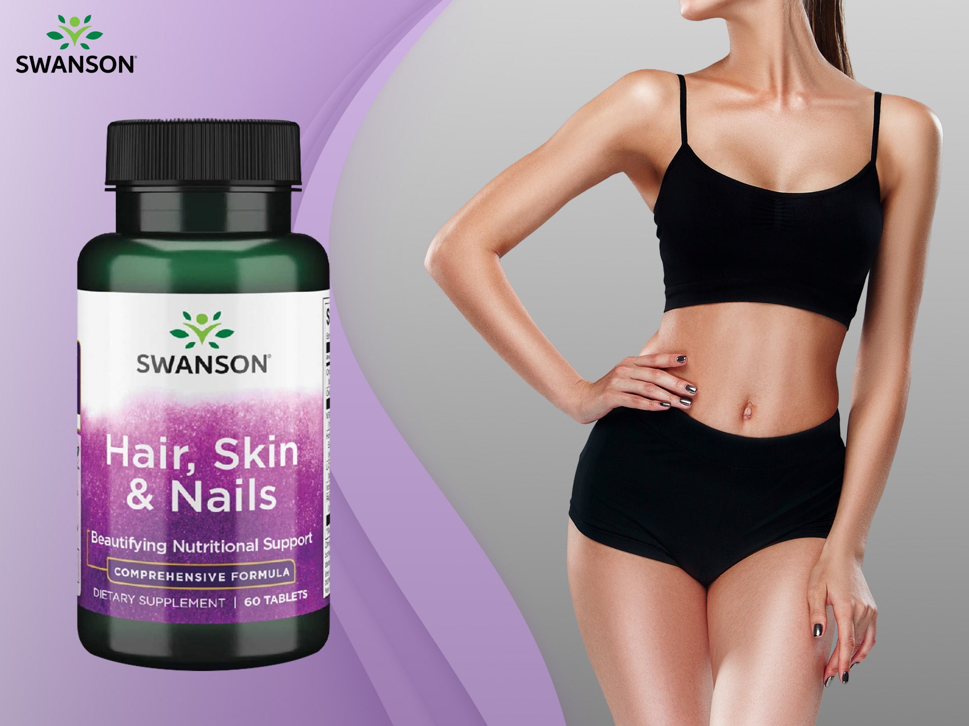 Swanson Hair Skin Nails - Unterstützung der Gesundheit von Haaren, Haut und Nägeln
