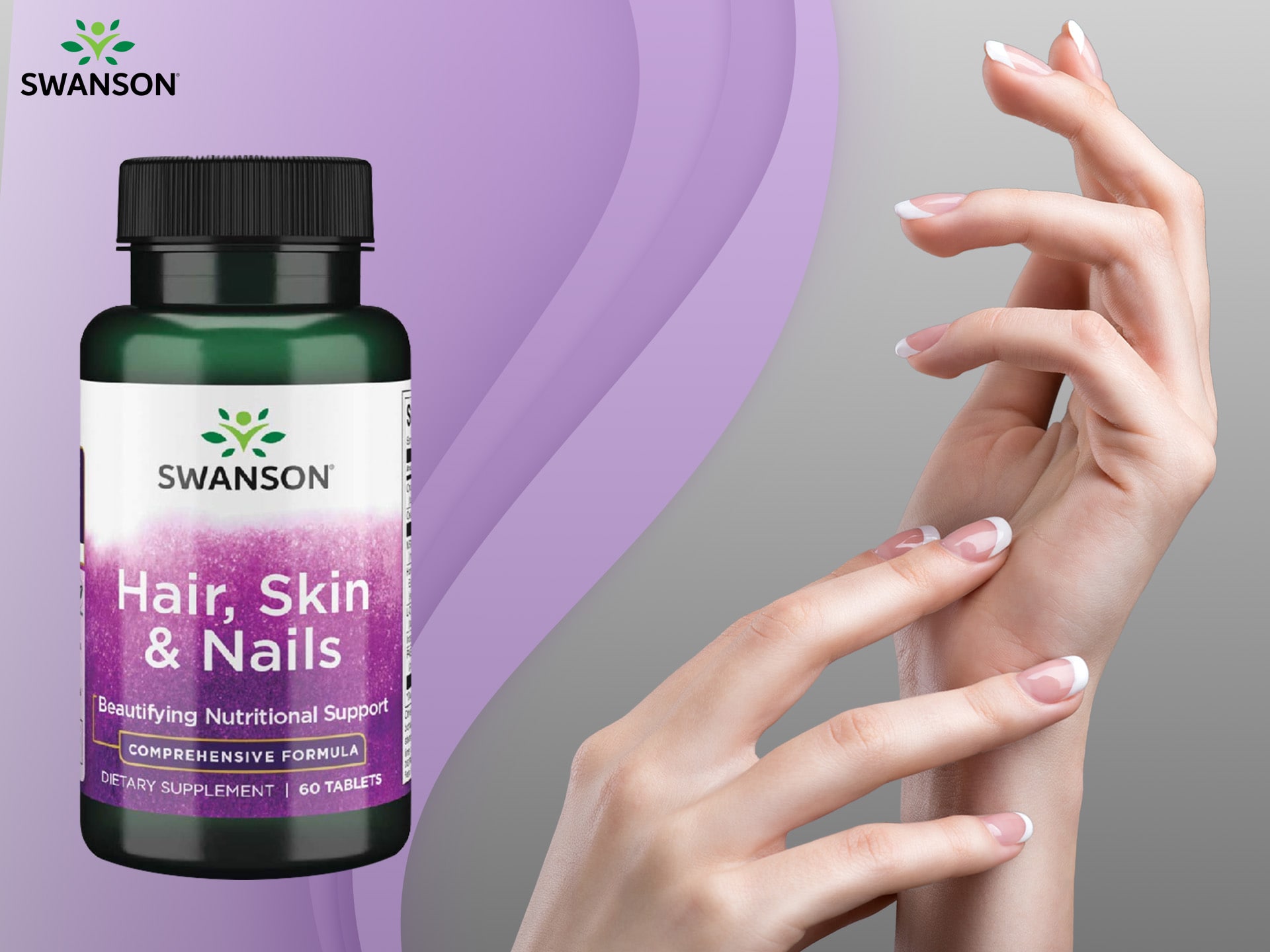 Swanson Hair Skin Nails - Unterstützung der Gesundheit von Haaren, Haut und Nägeln