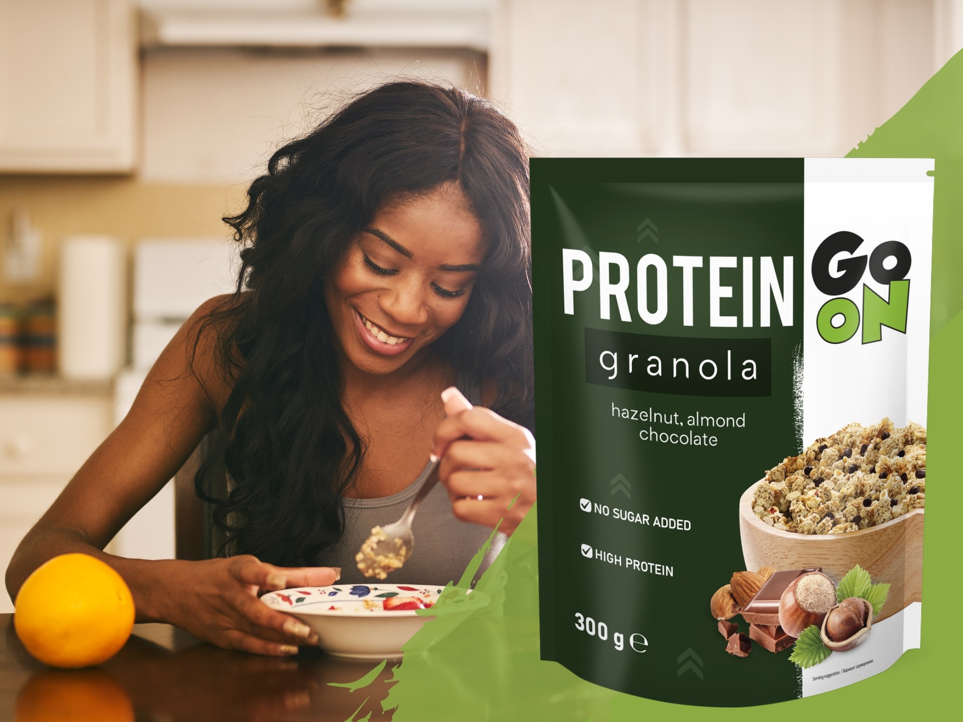 Granola Proteinowa z Czekoladą i Orzechami - 300g