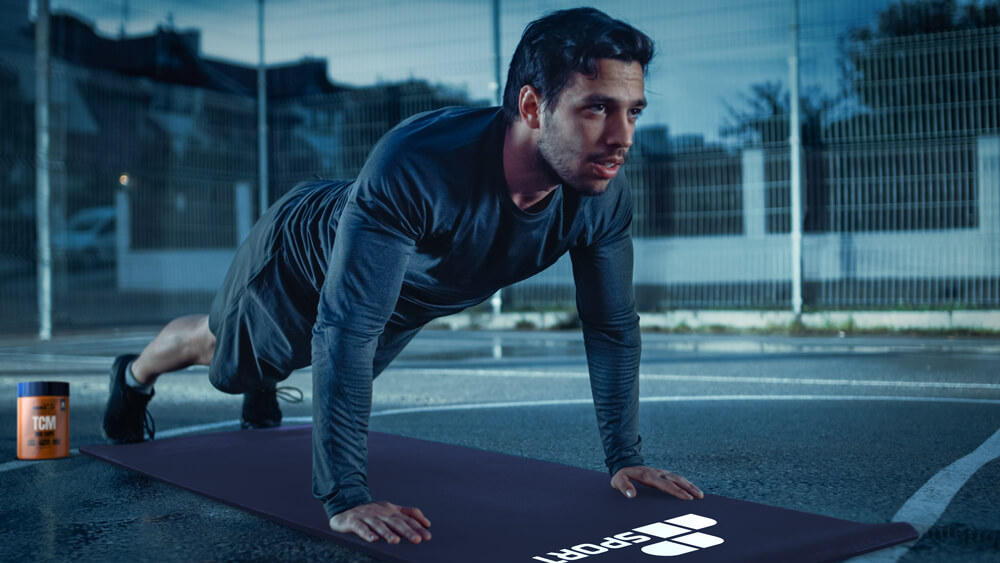 Yoga- und Fitnessmatte