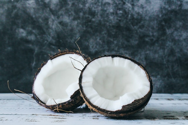 Coconut Chips Diet Food Gesunder Snack