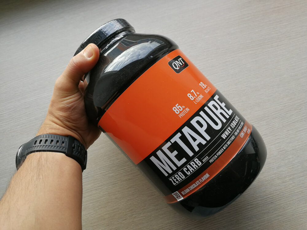 QNT Metapure Zero Carb 908g Vorderetikett