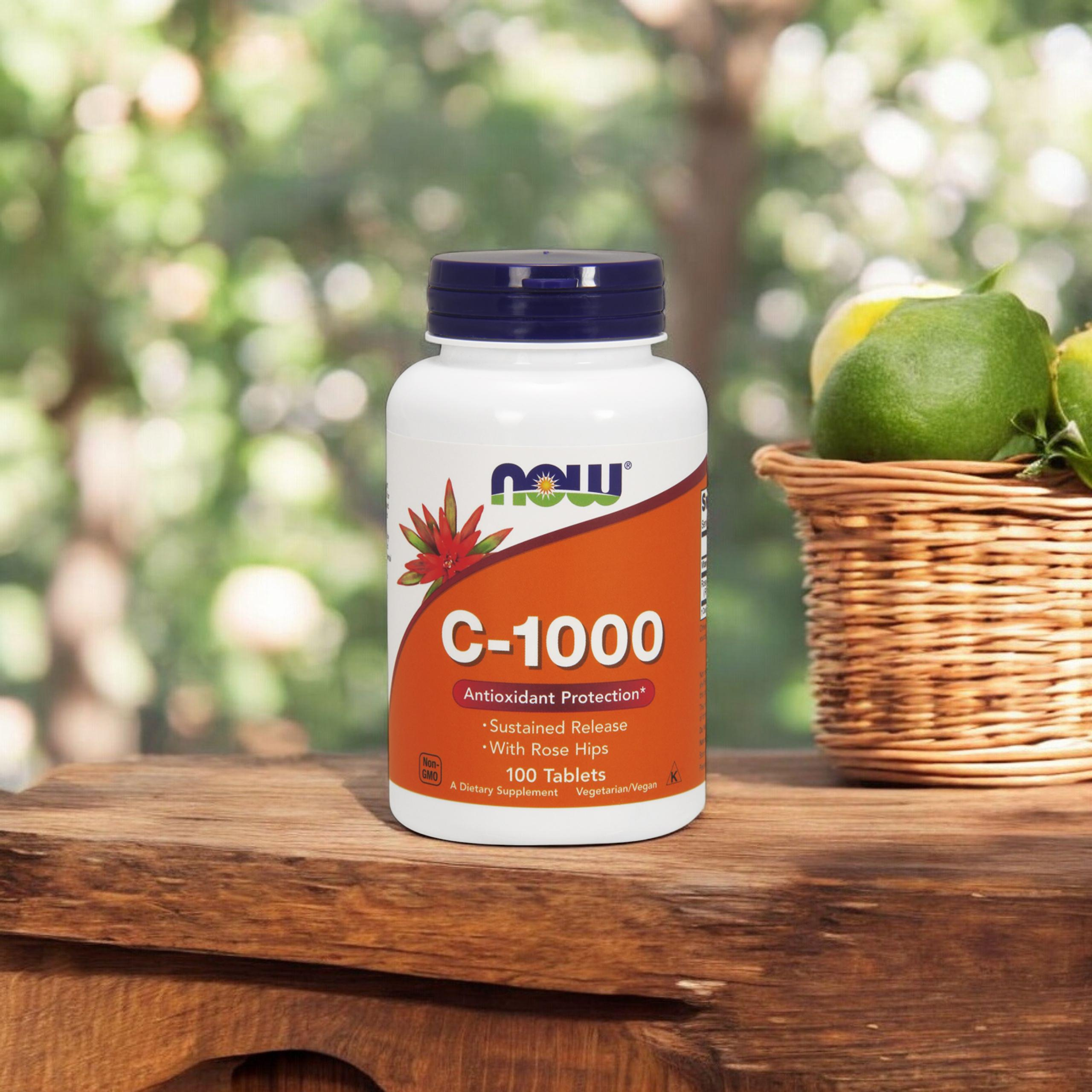 NOW Vitamin C-1000 mit Hagebutten - 100tabs