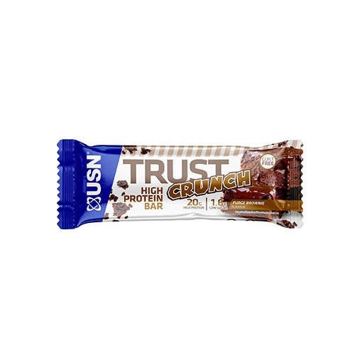 USN Trust Crunch - 60g - Fudge Brownie - AUSVERKAUF - 31-12
