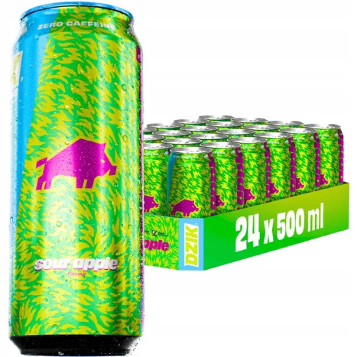 DZIK - Dzik Energy Zero - 500ml - Saurer Apfel