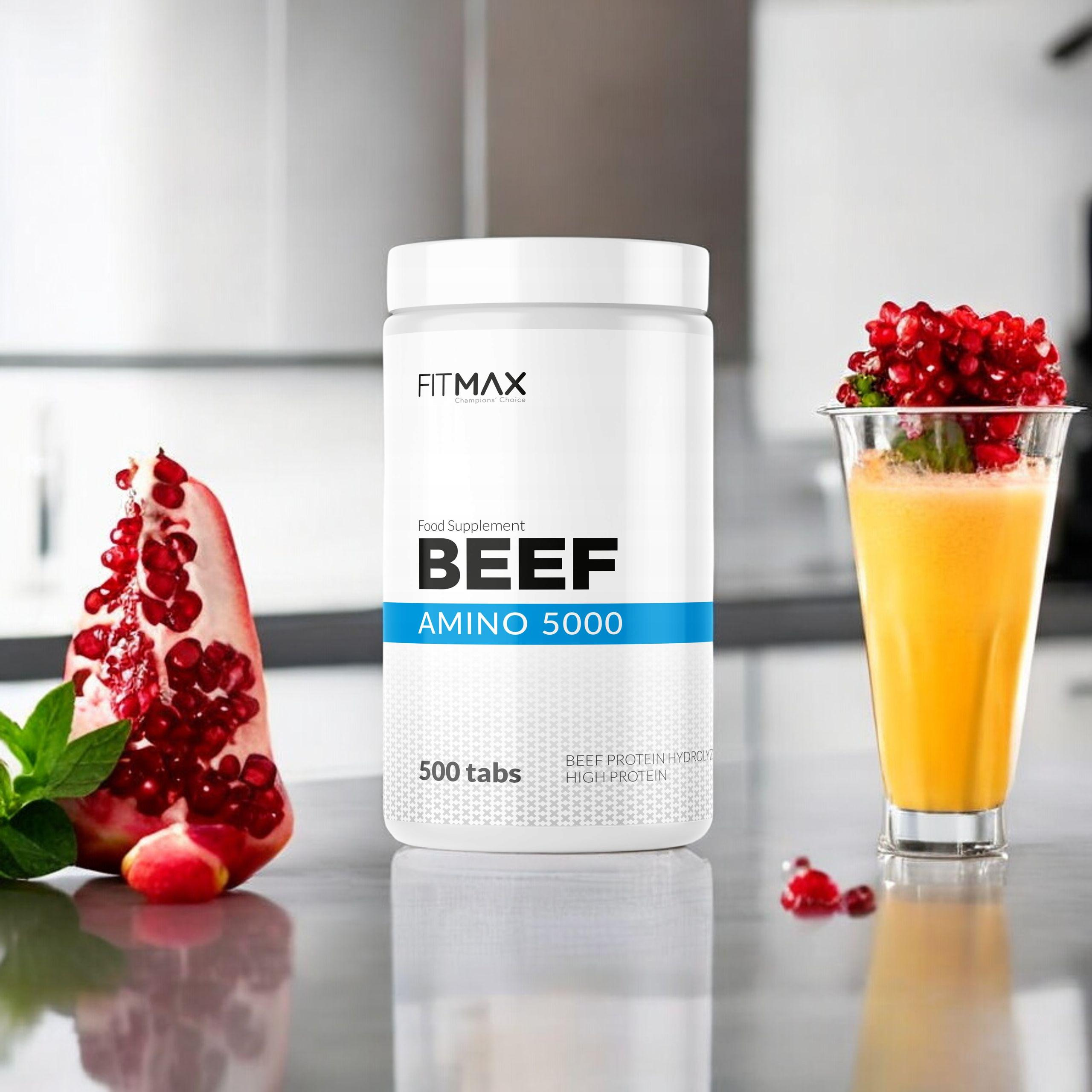 FITMAX Beef Amino 5000 - 500tabs
