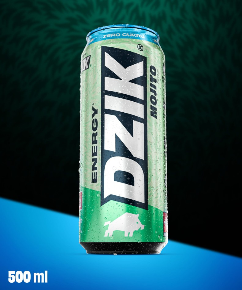 DZIK - Wildschwein-Energie - 500ml - Mojito
