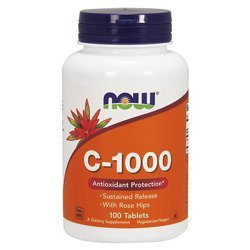 NOW Vitamin C-1000 mit Hagebutten - 100tabs