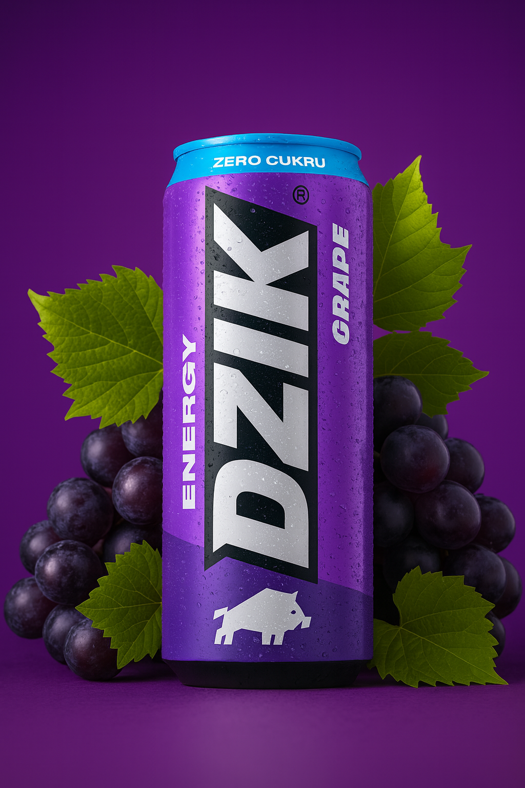 DZIK - Energie - 500ml - Traube