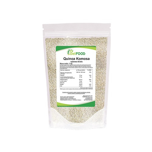 DELIFOOD Quinoa Reisquinoa Biała - 1000g
