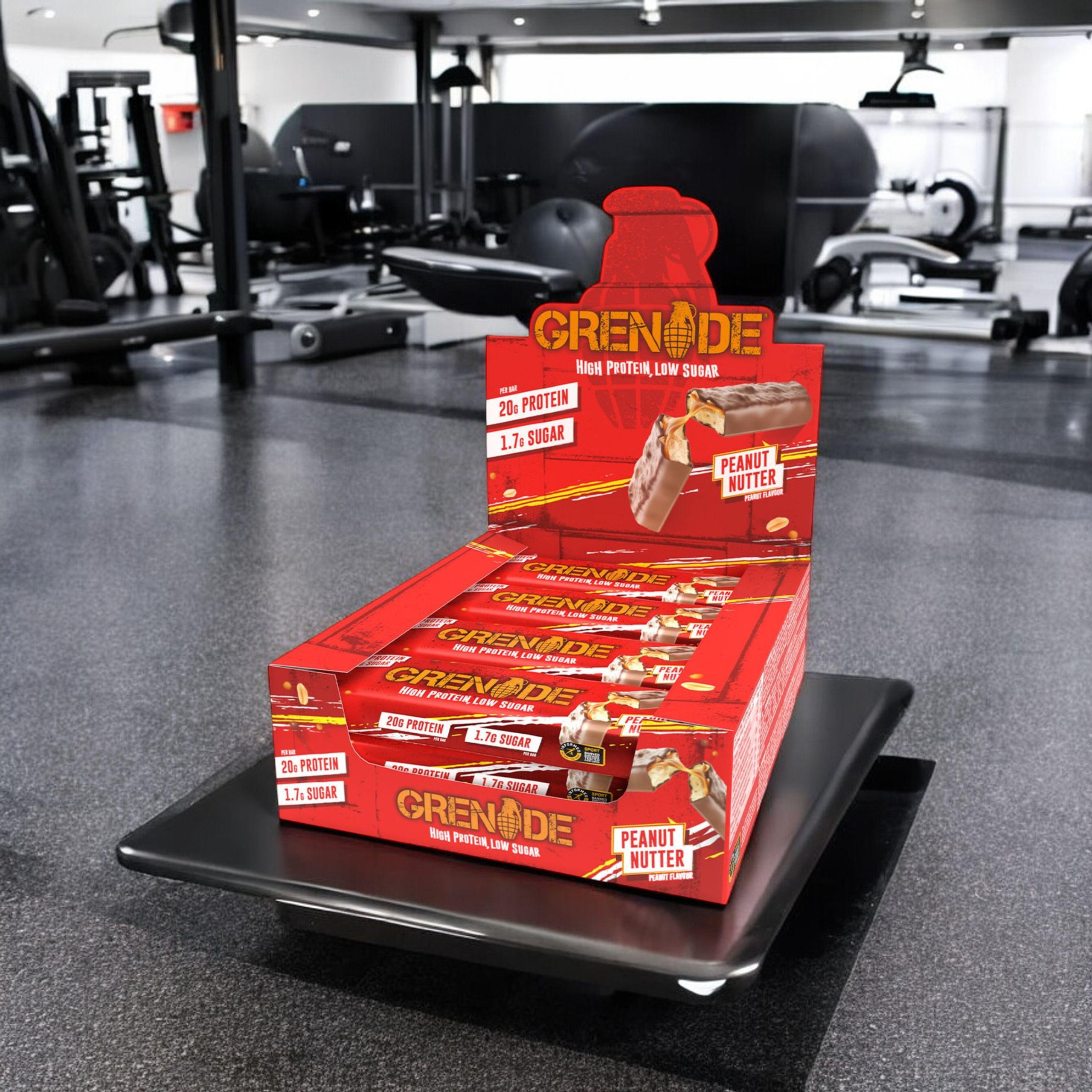 GRENADE - Proteinriegel - 60g x12