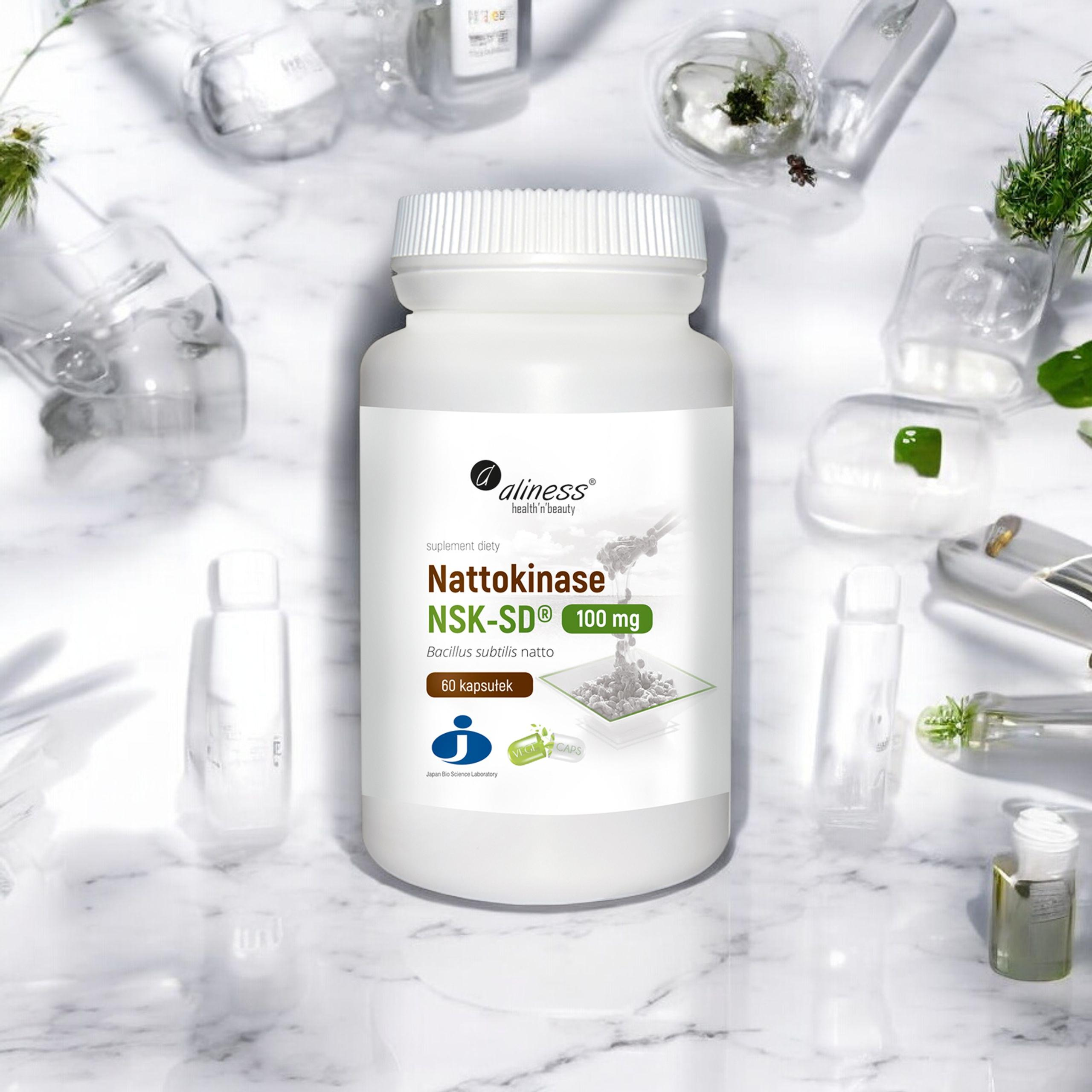 ALINESS Nattokinase NSK-SD 100mg - 60caps.